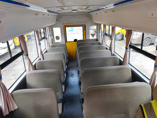 Diesel tweedehands schoolbus 36 zitplaatsen gebruikte bussen LHD stuurpositie