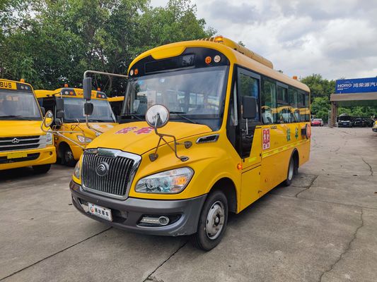Diesel tweedehands schoolbus 36 zitplaatsen gebruikte Yutong bussen LHD stuurpositie