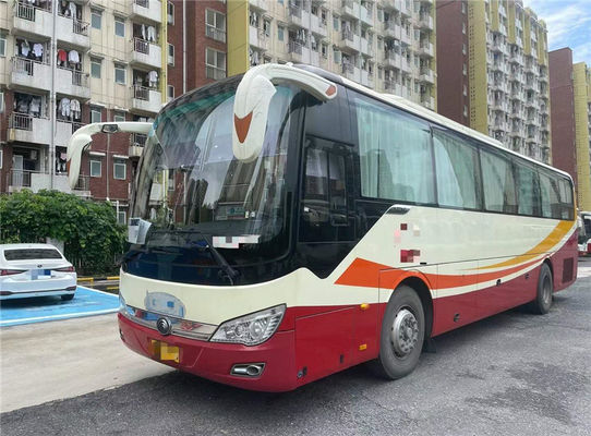 46 zitplaatsen Gebruikte Yutong bussen Euro 5 Diesel handgeschakelde bus