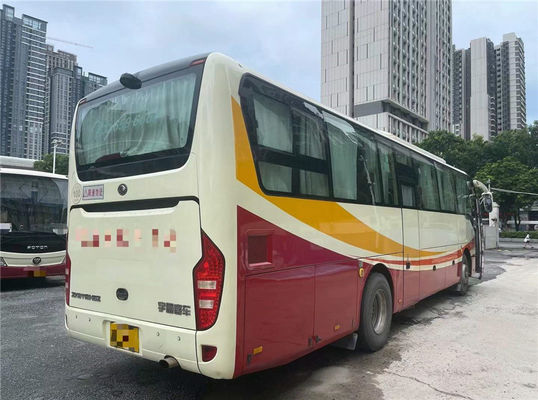 46 zitplaatsen Gebruikte Yutong bussen Euro 5 Diesel handgeschakelde bus