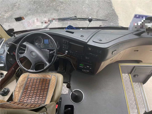 46 zitplaatsen Gebruikte Yutong bussen Euro 5 Diesel handgeschakelde bus