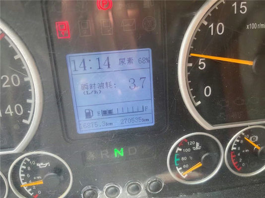 46 zitplaatsen Gebruikte Yutong bussen Euro 5 Diesel handgeschakelde bus