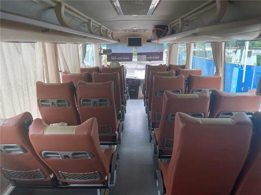 46 zitplaatsen Gebruikte Yutong bussen Euro 5 Diesel handgeschakelde bus