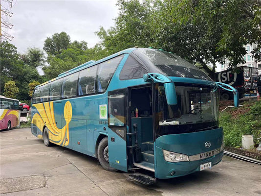 Euro 4 Gebruikte Higer Bus 51 zitplaatsen Reisbus Tweedehands Met Handgeschakelde Transmissie