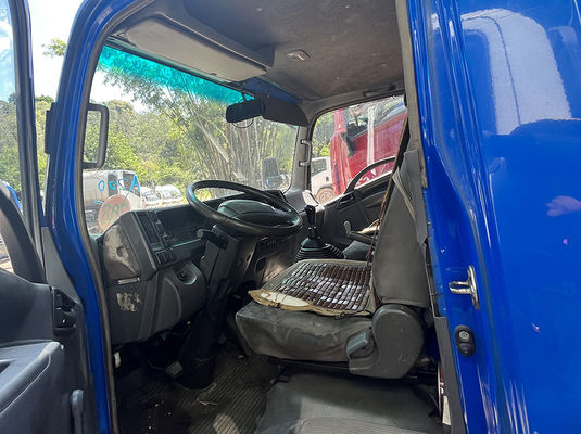 Isuzu 4x2 gebruikte diesel vrachtwagen, LHD tweedehands 8 ton vrachtwagen