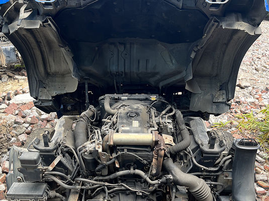 Isuzu 4x2 gebruikte diesel vrachtwagen, LHD tweedehands 8 ton vrachtwagen
