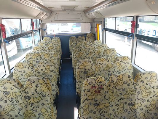 Diesel Gebruikte schoolbussen Vans 34 zitplaatsen 6880x2355x3030mm Afmeting