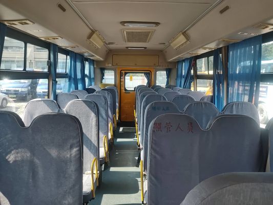 ShenLong Gebruikte schoolbussen 36 zitplaatsen LHD stuurpositie Dieselbrandstof Type