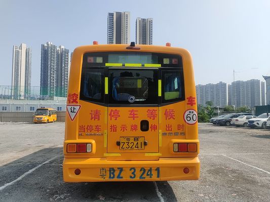 ShenLong Gebruikte schoolbussen 36 zitplaatsen LHD stuurpositie Dieselbrandstof Type