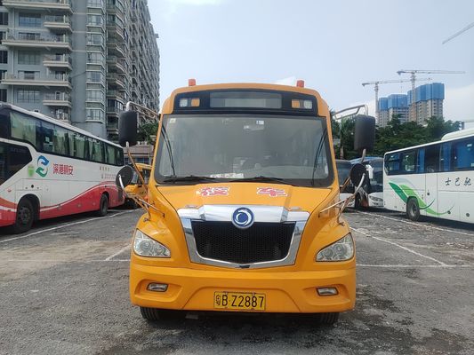 ShenLong 31 zitplaatsen gerenoveerde schoolbus LHD tweedehands schoolbus Te koop