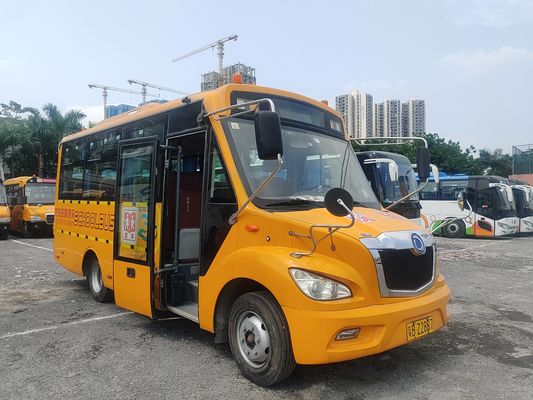 ShenLong 31 zitplaatsen gerenoveerde schoolbus LHD tweedehands schoolbus Te koop
