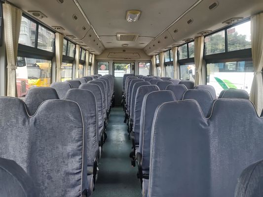 Shang Rao Tweedehands 52 zitplaatsen Bus LHD Stuurpositie Diesel Vooraf bezette schoolbussen