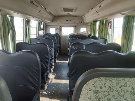 King Long 32 zitplaatsen bus Tweedehands schoolbus Geel Diesel brandstof type