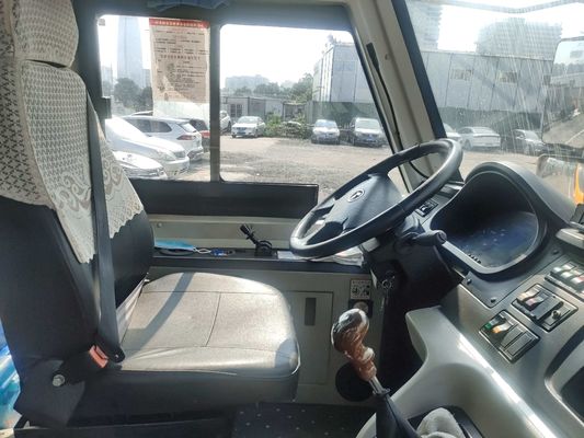 King Long 32 zitplaatsen bus Tweedehands schoolbus Geel Diesel brandstof type