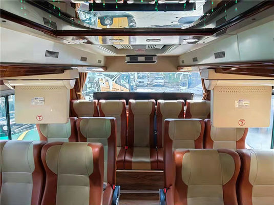 Tweedehands Yutong 51 zitplaatsen bus, Euro 5 LHD Diesel Gebruikte toeristenbus