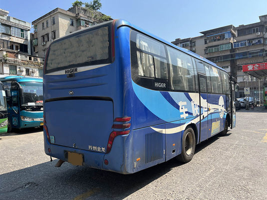 Dieselgebruikte toeristenbus 37 zitplaatsen 2 deuren LHD Euro 4 met handgeschakelde transmissie