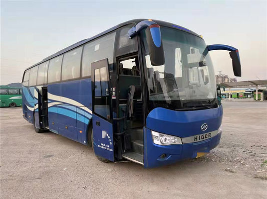Haige 49 zitplaatsen Gebruikte busbus Diesel Euro 4 Gebruikte bussen met linksrijden