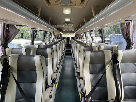 46 zitplaatsen King Long coaches, tweedehands toeristische bus.