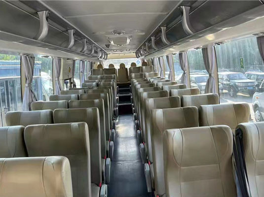 Euro 5 LHD Diesel gebruikte passagiersbus 55 zitplaatsen Yutong ZK6125HQT5Z