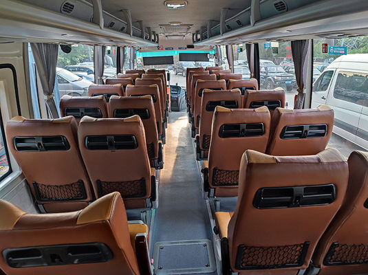 Euro 5 LHD Tweedehands Bussen En Touringcars HIGER Diesel Gebruikte Bus 38 Zitplaatsen