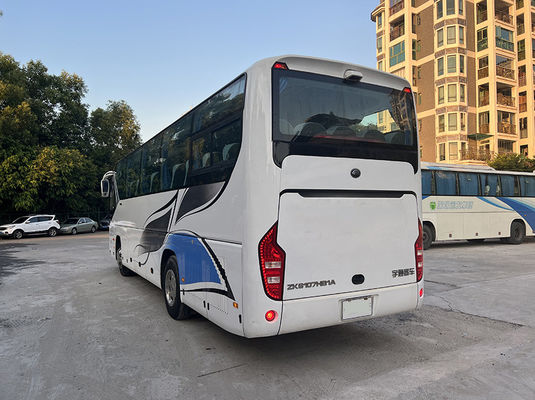 Handmatig gebruikte passagiersbus 47 zitplaatsen tweedehands grote intercitybus