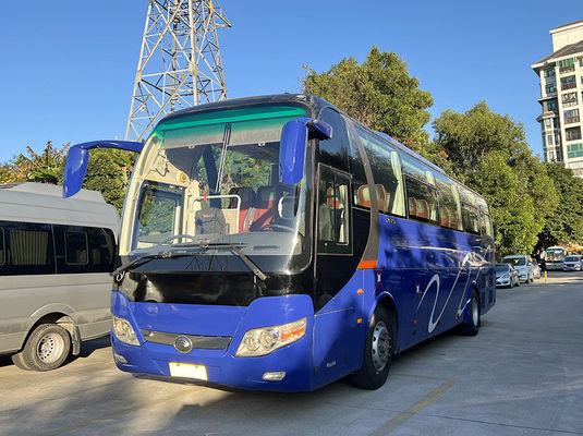 Yutong Blue gebruikte achtbaanbus 51 zitplaatsen Euro 4 emissie standaard