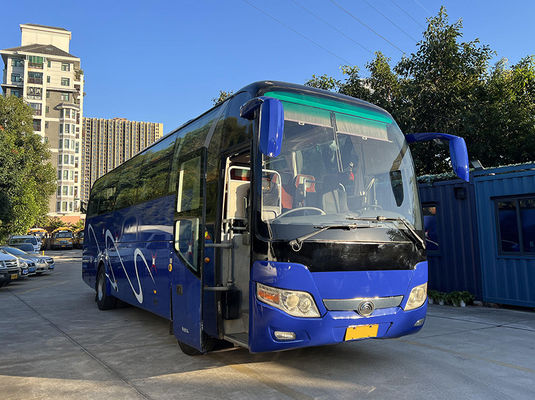 Yutong Blue gebruikte achtbaanbus 51 zitplaatsen Euro 4 emissie standaard