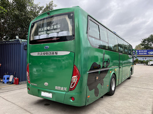 LHD Gebruikte elektrische bus 200kw Kracht 48 zitplaatsen Toeristenbus tweedehands