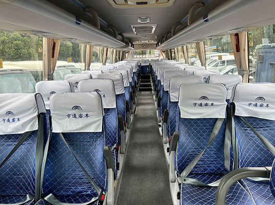 LHD Gebruikte elektrische bus 200kw Kracht 48 zitplaatsen Toeristenbus tweedehands