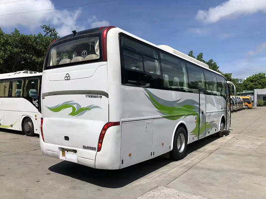 Elektrische gebruikte passagiersbus met 46 zitplaatsen Middelgrote gebruikte intercitybussen