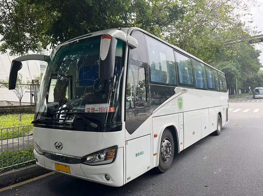 48 zitplaatsen Higer Gebruikte bus Diesel LHD Tweede middelgrote hand Intercity bus