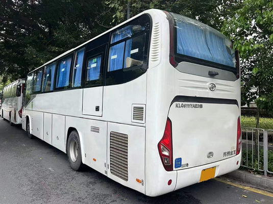 48 zitplaatsen Higer Gebruikte bus Diesel LHD Tweede middelgrote hand Intercity bus