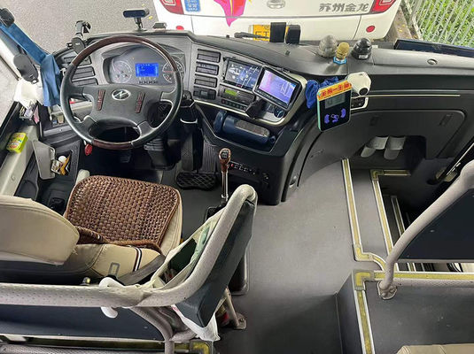 48 zitplaatsen Higer Gebruikte bus Diesel LHD Tweede middelgrote hand Intercity bus
