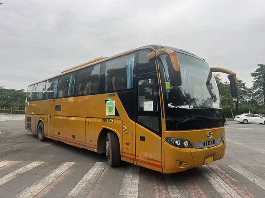 47 zitplaatsen Gebruikte bus voor toeristen Linkshandig rijden Euro 4 Gebruikte bus Higer