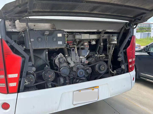 48 zitplaatsen Gebruikte bussen Handgeschakelde transmissie Grote afmetingen