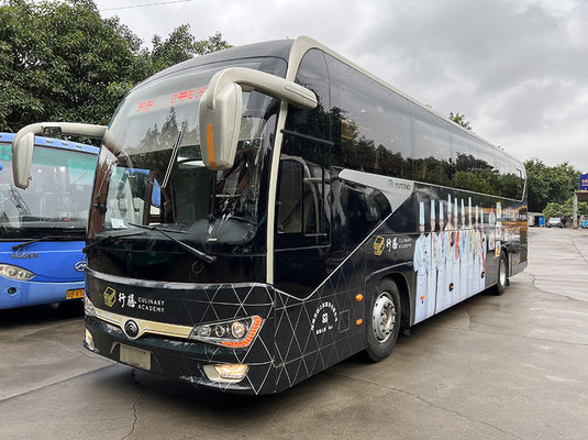 Handmatig gebruikte dieselbussen, 50 zitplaatsen bus tweedehands ISO gecertificeerd