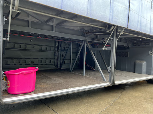 Handmatig gebruikte dieselbussen, 50 zitplaatsen bus tweedehands ISO gecertificeerd