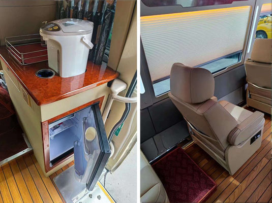 Benzine 11 zitplaatsen Gebruikte bus ISO goedgekeurd