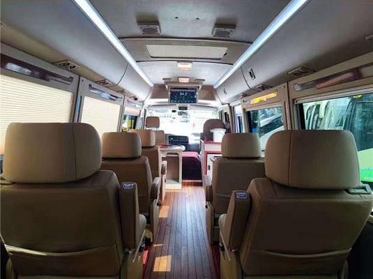 Benzine 11 zitplaatsen Gebruikte bus ISO goedgekeurd