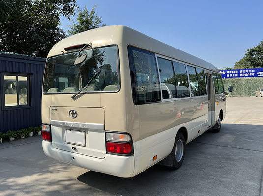 ISO Tweedehands Toyota Coaster Bus 20 zitplaatsen Gebruikte personenbussen