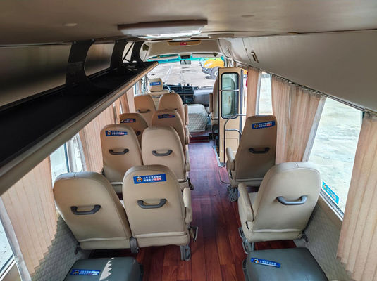1 deur Gebruikte Toyota Bus Handgeschakelde Transmissie 10-23 Zitplaatsen Coaster Model