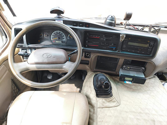 1 deur Gebruikte Toyota Bus Handgeschakelde Transmissie 10-23 Zitplaatsen Coaster Model