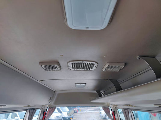 Gebruikte benzine-coasterbus 23 zitplaatsen Pre Owned Bus ISO goedgekeurd