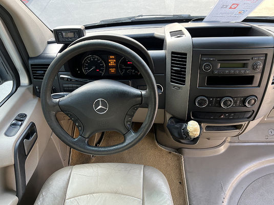 Benz 17 zitplaatsen bus tweedehands handgestuurde transmissie Gebruikte personenauto's