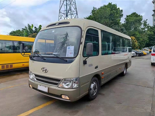 Handmatig Gebruikte Hyundai Vans 23 zitplaatsen Gebruikte linksgestuurde minibussen