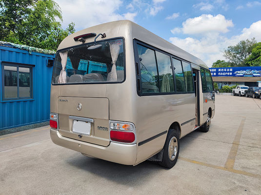 Golden Dragon Gebruikte kleine bestelwagens 19 zitplaatsen Euro 4 LHD AC Met handgeschakelde transmissie
