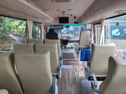 Euro 6 LHD Gebruikte Stadsbus 19 Zitplaatsen 23 Zitplaatsen Diesel Brandstoftype