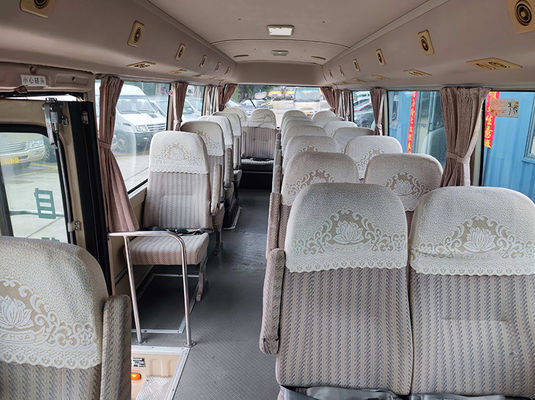 Guangqi Diesel Fuel Gebruikte 23 zitplaatsen Euro 4 LHD Gebruikte lichte bus