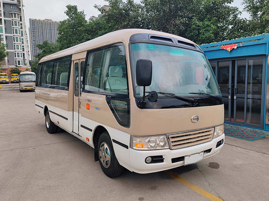 Handmatige gebruikte minibus / gebruikte 23 zitplaatsenbus Euro 4 emissie norm