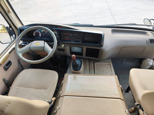 Guangqi Gebruikte Mini Van Tweedehands Commerciële Vans 23 zitplaatsen ISO goedgekeurd